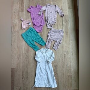 Baby Clothing Kyte Baby, Angel Dear, Lila & Hayes Onsies, Pants, Gown 0-3 mo